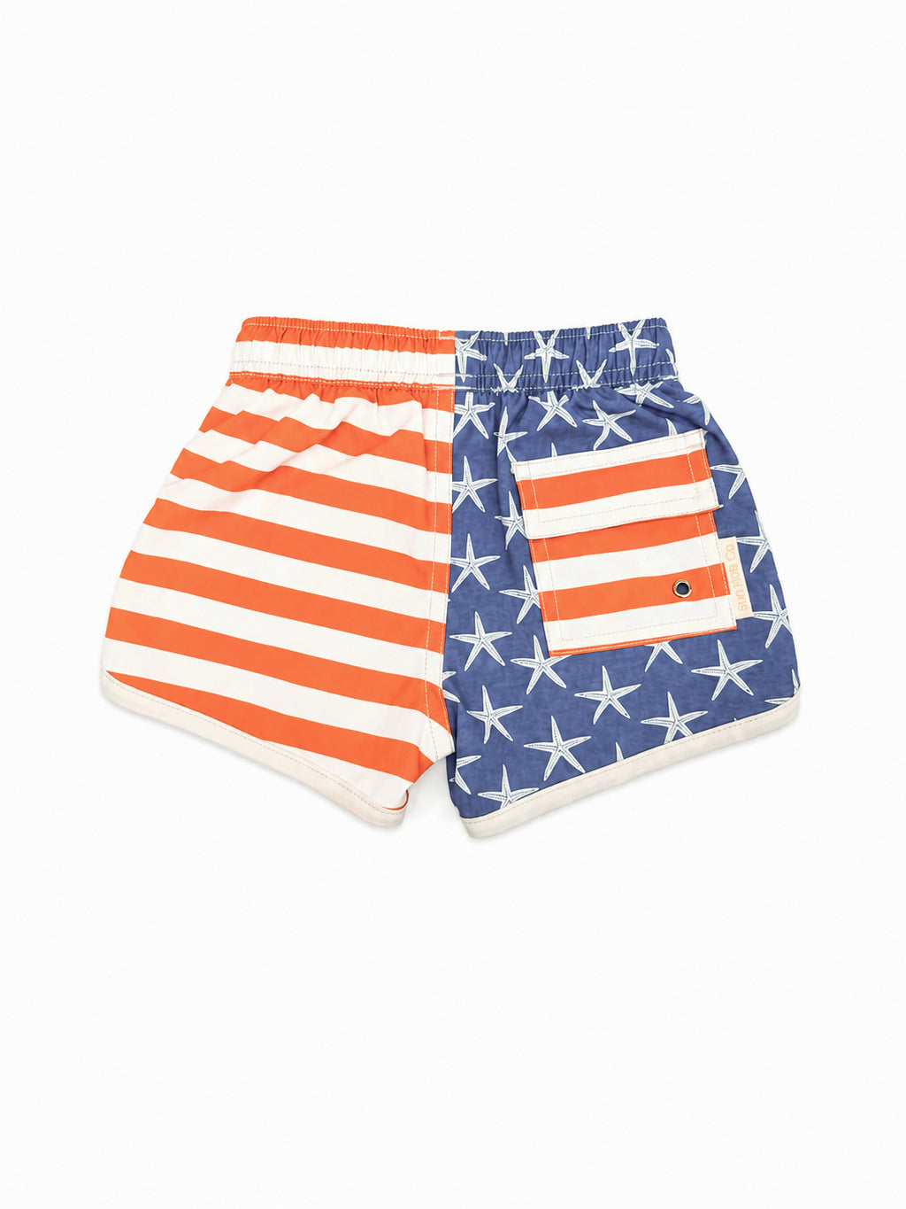 Starfish & Stripes Swim Trunks