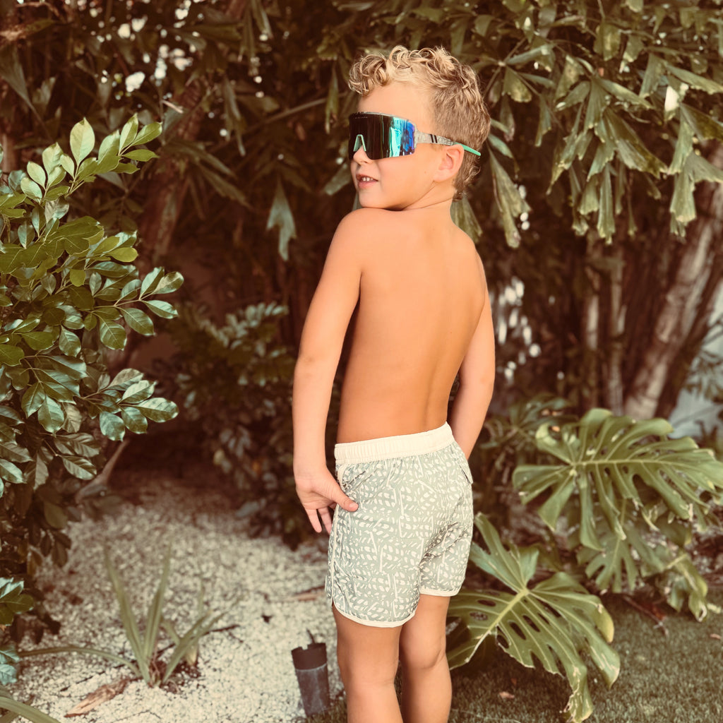 Cone Shell Swim Trunks