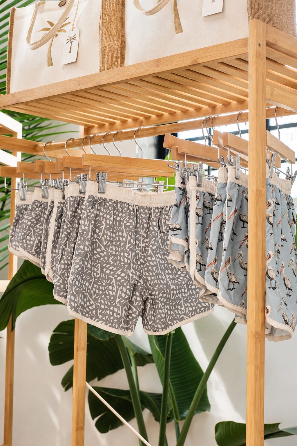 Cone Shell Swim Trunks
