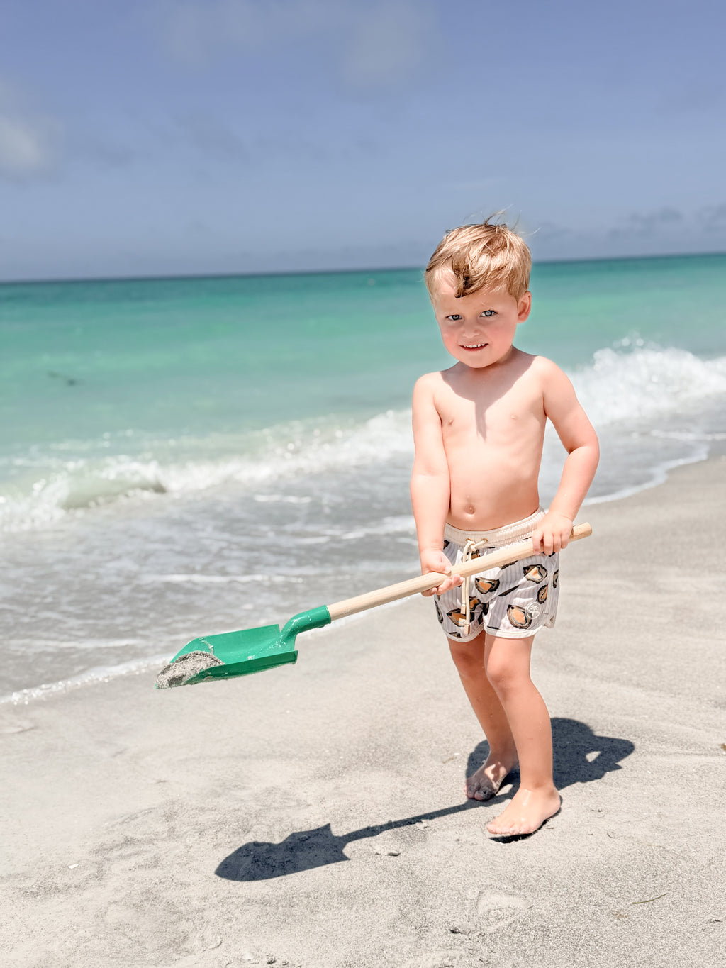 Oyster Swim Trunks